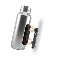 Fidlock - Twist Steel Bottle 500 Ml - Gourde En Acier Inoxydable Isolée + Bike Base -Monde Du Velo fidlock twist steel bottle 500 ml isole argente avec bike base 3840x2160