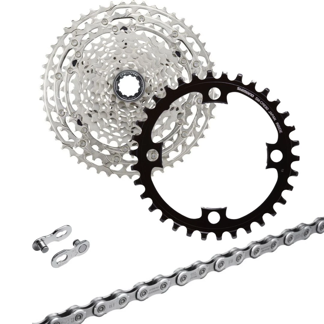 Kit Transmission Shimano Deore 11 V Pour Moteur Shimano Steps 4 Kit Transmission Shimano Deore 11 V Pour Moteur Shimano Steps – Image 2